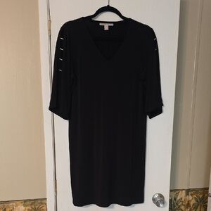 Michael Kors Black Long Sleeve Dress